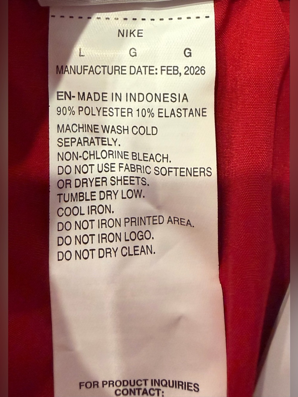 Nike Swim Women's 3" Breaker Volley Shorts Cover-Up Red Size L NWT $59 NESSF320- - Picture 2 of 8